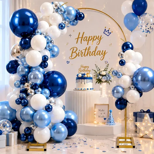 Miniatura 7 de Kit de arco de globos, juego de 2 soportes de arco de globos dorados, marcos de arco de boda con base cuadrada de metal arco de flores para fiesta