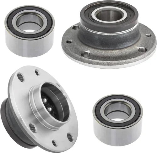 Miniatura 216 de Detroit Axle - Kit de nudillos de dirección delantera izquierda para Ford Edge Lincoln MKX 07-10, cojinete de rueda del lado del conductor, nudillo