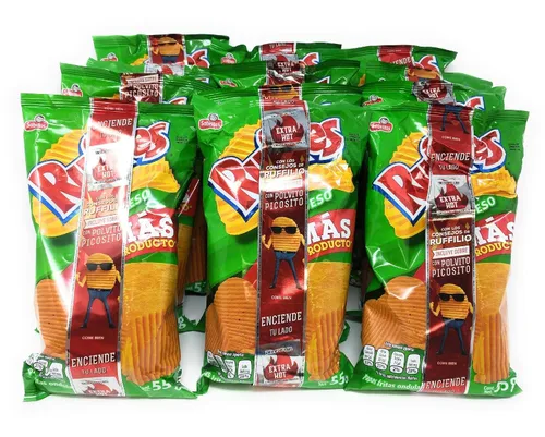 Sabritas Ruffles Queso - Paquete de 12 bolsas (1.94 onzas)