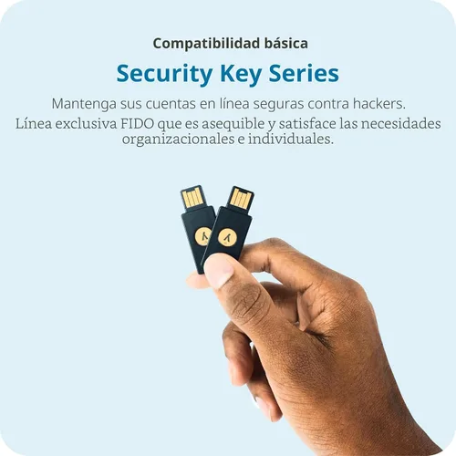Miniatura 3 de Yubico - Clave de seguridad C NFC - Compatibilidad básica - Autenticación multifactor (MFA) Clave de seguridad y llave de acceso, Conectar a través