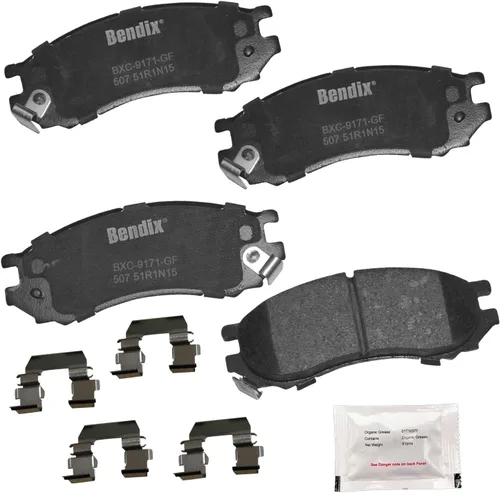 Miniatura 285 de Pastillas de freno delanteras cerámicas Bendix Priority1 CFC2302 para Hyundai Elantra 2021, Sonata 2022-2020, Kia K5 2023-2021