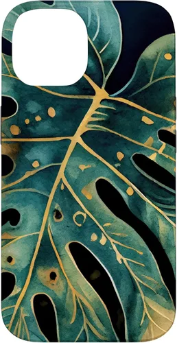 Miniatura 4 de Funda para iPhone 16 Philodendron Monstera Leaf Floral Boho Follaje Flower Plant Case