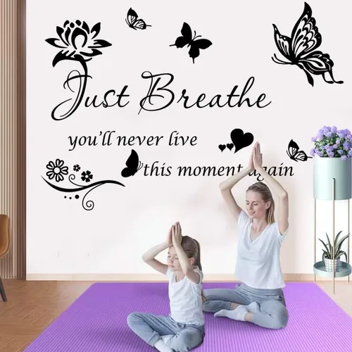 Miniatura 2 de Pegatina de pared con citas positivas inspiradoras, arte inspirador para mujeres y niñas, dormitorio, sala de estar, regalos de aliento