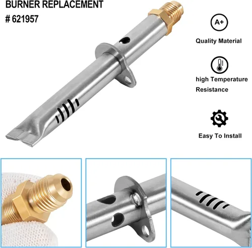 Miniatura 6 de 621957 Kit de piezas de repuesto para orificio de quemador de refrigerador para refrigerador Norcold N1095, N61X, N62X, N64X, N81X, N82X, N84X
