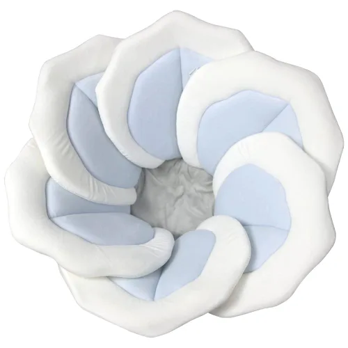 Almohadilla de Baño para Bebé para Bañera Infantil Fregadero Tapete de Flores Bañera Little Lotus - Pétalo Suave Soportes Tumbona Inserto de Baño