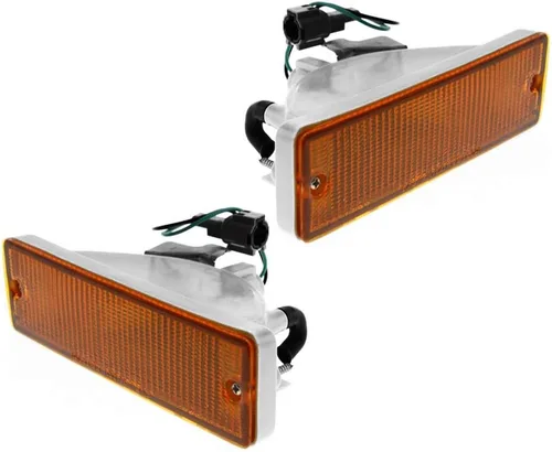 EPIC LIGHTING Conjunto de luces de señal delanteras de repuesto estilo OE compatible con Nissan 1988-1997 Pathfinder Pickup lado izquierdo del Lado
