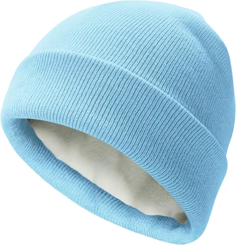 Miniatura 14 de PFFY Beanie for Men Women Unisex Knit Cuffed Plain Winter Thick Lined Beanies Hats