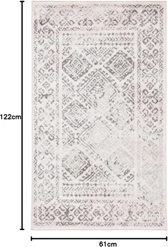 Miniatura 258 de Safavieh - Alfombra decorativa de la colección Tulum, modelo TUL264F, estilo marroquí, bohemio y desgastado, no suelta pelusa, para sala, vestíbulo