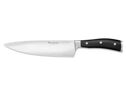 Miniatura 7 de Wüsthof Classic IKON Cuchillo de chef de 9 pulgadas, negro