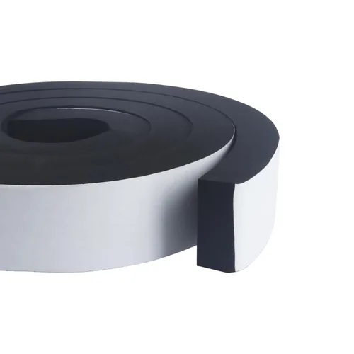 Miniatura 9 de Cinta de espuma de alta densidad, tira de sellado impermeable, tiras CR de neopreno, adhesivo de una sola cara, sello de EVA 1 pulgada de ancho x