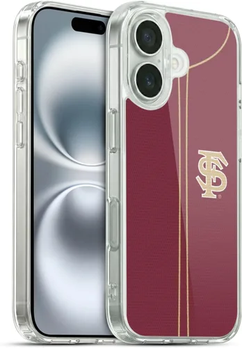Miniatura 256 de Head Case Designs Funda de gel suave FSU Seminoles de la Universidad Estatal de Florida con licencia oficial compatible con Apple iPhone 13 Pro Max