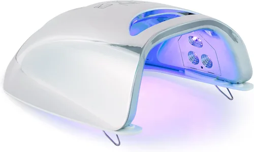 Miniatura 6 de TONES Lámpara UV/LED profesional, inalámbrica y recargable para manicura y pedicura de grado profesional, 4 ajustes de temporizador, lámpara de uñas