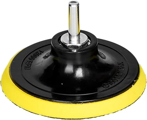 Miniatura 5 de HIFROM Almohadilla de respaldo de gancho y bucle de 4 pulgadas/3.937 in, pulidora orbital, almohadilla de lijado, adaptador de taladro M10