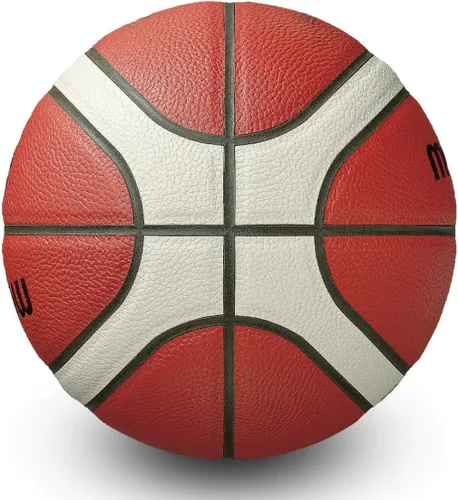 Miniatura 3 de Molten Balón de baloncesto oficial Olympic FIBA para interiores y exteriores, talla 7, piel sintética