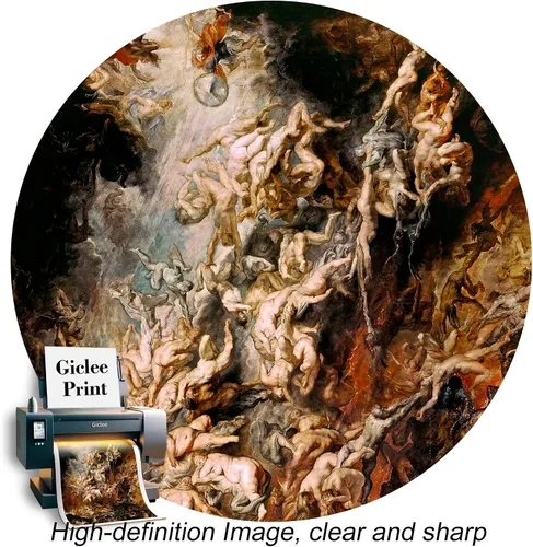 Miniatura 496 de A&T ARTWORK Campo de trigo con cipreses de Van Gogh Las reproducciones de arte clásico mundial, impresiones en lienzo giclée para decoración