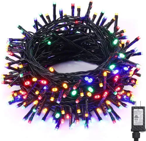 Miniatura 22 de Brizled - Luces inteligentes para árbol de Navidad, 20 metros / 66 pies, 200 luces LED que cambian de color, control por aplicación y voz, Rojo