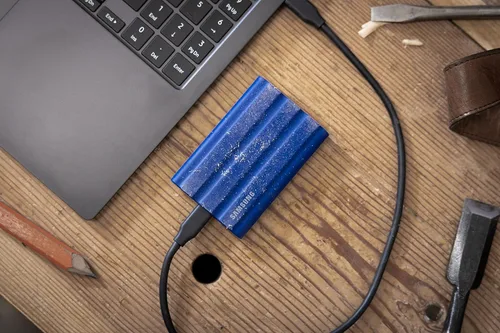 Miniatura 8 de Samsung T7 Shield 2TB, SSD portátil, hasta 1050MB/s, USB 3.2 Gen2, resistente, clasificación IP65, para fotógrafos, creadores de contenido