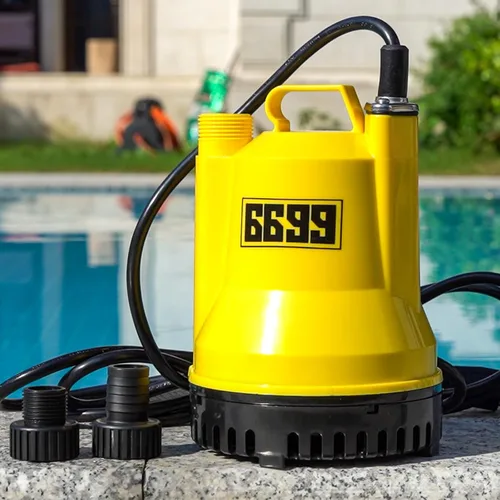 1/6HP Bomba de Utilidad Portátil Sumergible de Respaldo Pequeña Bomba de Sumidero para Drenaje Bomba para Eliminar Agua de Inundación de Casa,