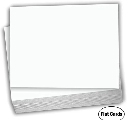Miniatura 2 de Hamilco Papel grueso de cartulina blanca, 4 x 6 pulgadas, peso pesado, 120 libras, cartulina – 100