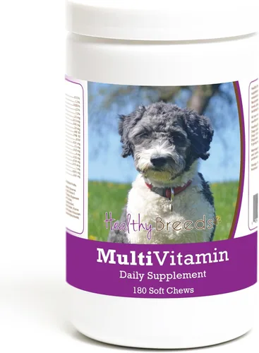 Miniatura 164 de Healthy Breeds Bulldog francés multivitamínico suave masticable para perros 180