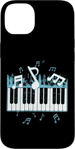 Miniatura 15 de Funda para iPhone 13 Pro Max Piano con teclas musicales y notas