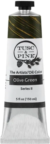 Miniatura 72 de Tusc & Pine Pintura al óleo Artist – Alizarin Crimson, 1.4 fl oz, sin amarilleo, consistencia rica y cremosa, carga máxima de pigmento, pinturas al