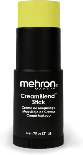 Miniatura 48 de Mehron Makeup CreamBlend Stick Base para rostro y cuerpo Barra de maquillaje profesional de cobertura completa 0.75 oz (21 g) (Dark 4)