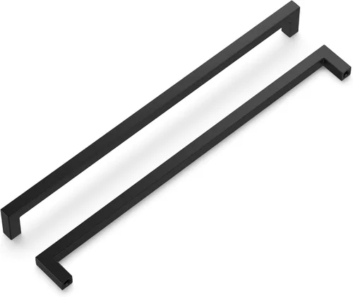 Miniatura 67 de Hickory Hardware - HH075326-BGB - Manija de la colección Skylight, 3 pulgadas de centro a centro, latón dorado cepillado.