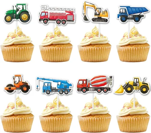 Miniatura 14 de WERNNSAI 36 adornos para cupcakes de abejorros – Decoración para tartas de abejorro, decoración de pastel de panal, decoración de fiesta