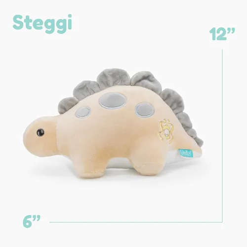 Miniatura 2 de Bellzi estegosaurio - Bonito juguete de peluche de peluche, adorable juguete de dinosaurio suave, peluche y regalos, regalo perfecto para niños