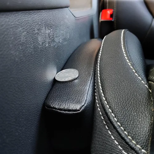 Miniatura 6 de Relleno para espacio entre asiento de coche de piel sintética, 2 unidades, protector de asiento sin goteo, universal, para evitar que caigan