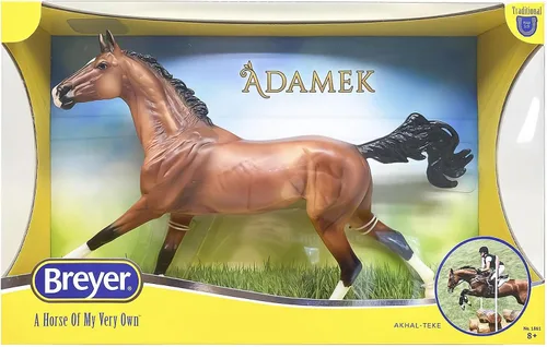 Miniatura 2 de Breyer Figura de caballo Adamek Akhal-Teke 1861, marrón, 00