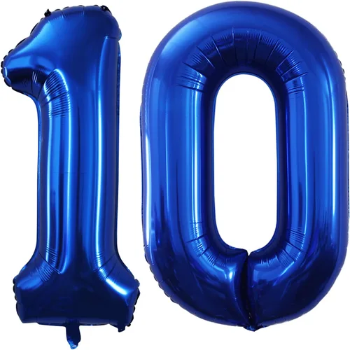 Miniatura 194 de Goer, conjunto de globos de papel aluminio para decoraciones de cumpleaños, globos de las letras de feliz cumpleaños y de números Oro
