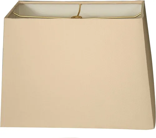 Miniatura 20 de Royal Designs, Inc. HB-613-12AGL Pantalla para lámpara de tapa dura rectangular, (5 x 10) x (8 x 12) x 9.5, Oro Antiguo