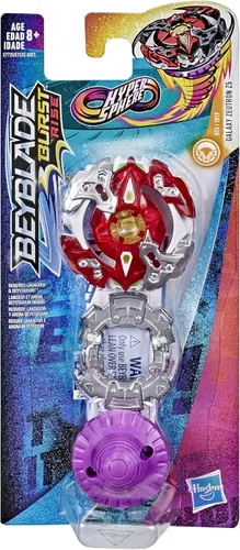 Miniatura 2 de Beyblade Burst Rise Hypersphere Galaxy Zeutron Z5 - Paquete individual – Stamina Type Right Spin Battling Top Toy Toy Edades 8 en adelante