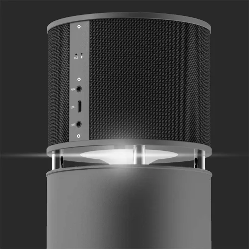 Miniatura 3 de ABRAMTEK Altavoz Bluetooth de 100 W, altavoz inalámbrico de alta potencia E600 con subwoofer de súper graves y sonido 360 para el hogar, oficina