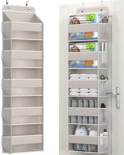 Organizador de Almacenamiento Sobre la Puerta, Organizador de Baño para RV, Organizador Sobre la Puerta para Almacenamiento y Organización en