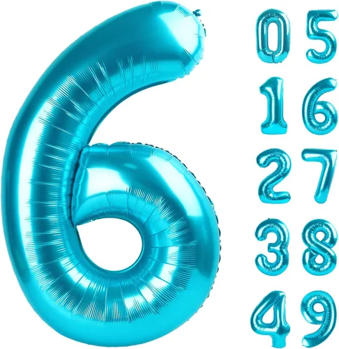 Miniatura 255 de Globo de cumpleaños número 4 dorado de 40 pulgadas, globos gigantes del número cuatro 14 24 34 40 44 2024, globos grandes de lámina de mylar para Oro