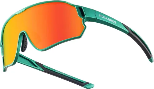 Miniatura 17 de ROCKBROS Lentes de sol polarizados para niños, gafas de sol deportivas para ciclismo, protección UV400 para jóvenes, niños y niñas de 8 a 14 años