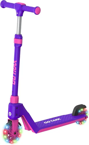 Miniatura 12 de Gotrax K03 - Patinete para niños con ruedas de 5" con luz LED y manillares ajustables, diseño ligero y plataforma antideslizante, carga máxima