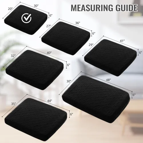 Miniatura 2 de nanbowang Fundas impermeables para cama de perro, fundas de repuesto lavables, pelo de mascota fácil de quitar, funda de almohada para perro