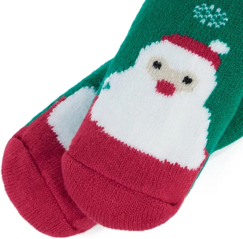 Miniatura 4 de Zando Calcetines peludos de Navidad para niños y niñas, calcetines térmicos gruesos, suaves y esponjosos, calcetines acogedores para niños pequeños