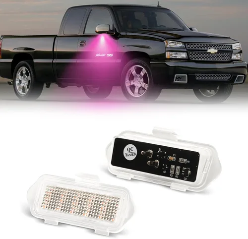Miniatura 8 de POPMOTORZ Luces LED para espejo lateral para Chevy Silverado GMC Sierra 1500 2500,1500 Classic, GMC Yukon/Yukon XL, Chevy Tahoe/Suburban/Avalanche