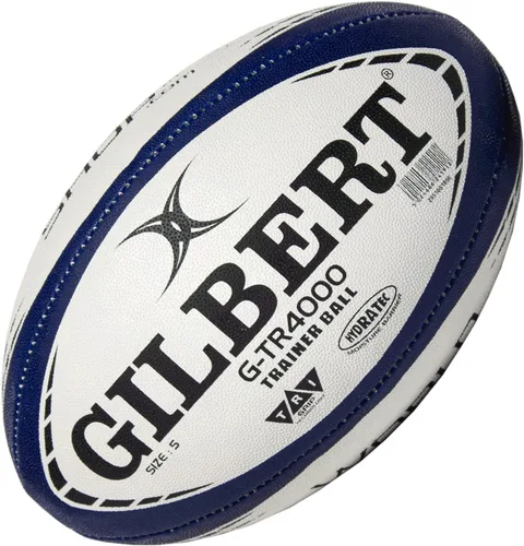 Miniatura 14 de World Rugby Shop X Gilbert G-TR4000 - Pelota de rugby para adultos y jóvenes, tallas 3, 4 y 5, cosida a mano, construcción de 3 capas