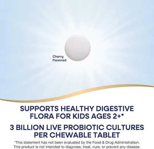 Miniatura 4 de Nature's Way Primadophilus Probiotic Kids - Una vez al día - 3 mil millones de UFC - Probiótico infantil para apoyo de la flora digestiva* - Sabor a
