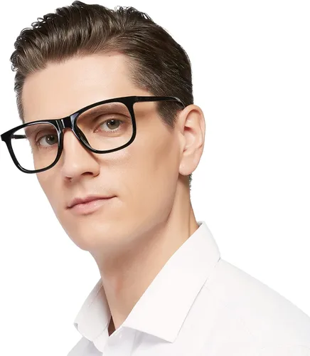 MARE AZZURO Gafas de lectura cuadradas de gran tamaño para hombres lectores grandes 1.0 1.25 1.5 1.75 2.0 2.25 2.5 2.75 3.0 3.5 4.0 5.0 6.0