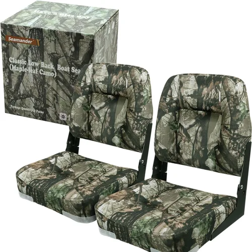 Miniatura 8 de Seamander - Asiento de barco con respaldo bajo Camuflaje (101S)