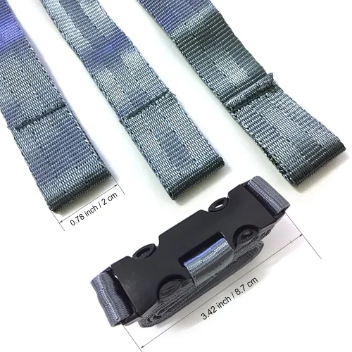 Miniatura 5 de Cinturón de seguridad para bebé de AT, arnés de seguridad de 3 puntos para silla alta