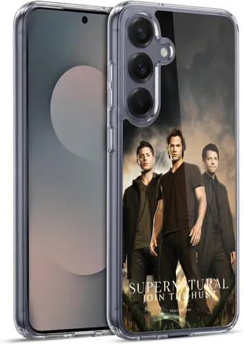 Miniatura 10 de Head Case Designs Supernatural Sam, Dean & Castiel Key Art - Funda de gel con licencia oficial [protección de grado militar] compatible con Google