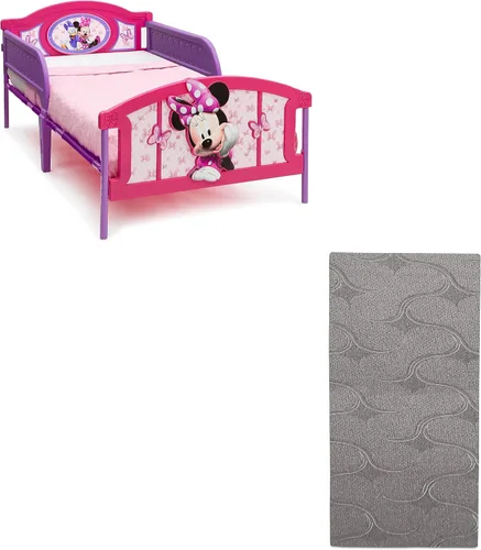 Miniatura 8 de Delta Children Cama Individual de Plástico con Piecera 3D, Disney Minnie Mouse